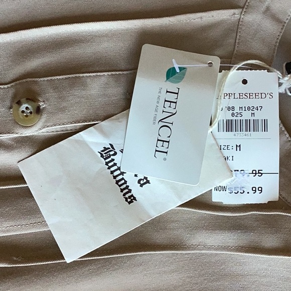 COPY - NWT Monteray Bay Appleseed’s tan loose fitting tunic top 3/4 sleeves siz… - Picture 10 of 13